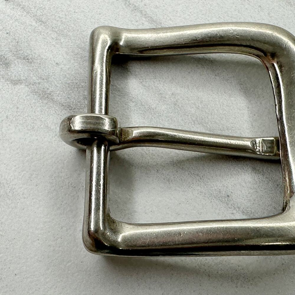 Silver Tone Simple Basic Belt Buckle - Picture 7 of 9